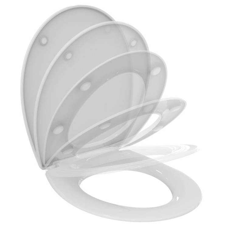 Крышка-сиденье Ideal Standard Eurovit E131801 Euro White (Евробелый)