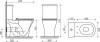 Унитаз-компакт Ceramica Nova Alfa Rimless CN9002 фото 8