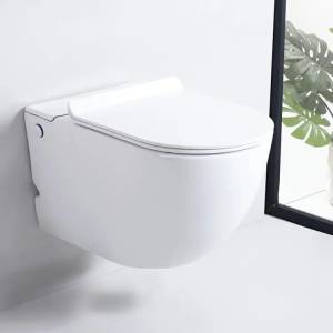 Унитаз подвесной Cerutti Spa Barbaria CT10591 безободковый, сиденье микролифт, белый