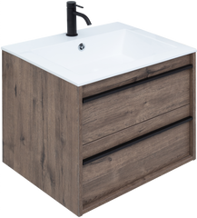 Тумба для комплекта Aquanet Lino 60 дуб веллингтон