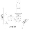 Бра Arte Lamp Isabel A1129AP-1AB фото 4