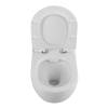 Унитаз подвесной Cezares Stylus CZR-513-TH-R/CZR-076-SC безободковый, с сиденьем микролифт, белый фото 8