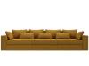 Прямой диван Лига Диванов Майами Long 126744 BRUT 10 желтый фото 2
