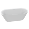 Акриловая ванна AQUAme AQM3501MW 167.6x75, белый матовый