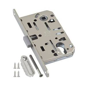 Замок AGB Mediana Polaris B06103.50.34.567 хром, с ответной планкой B02402.05 мат. хр