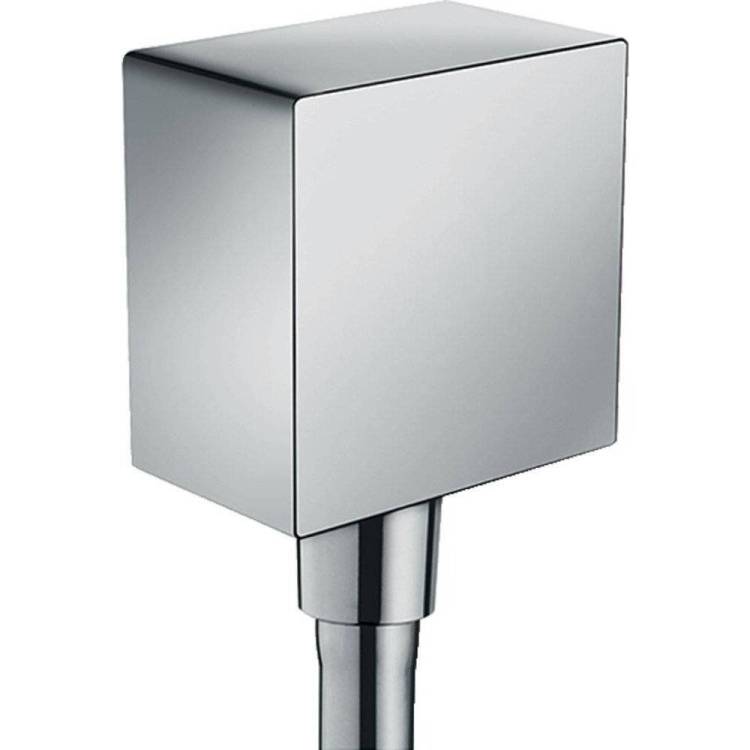 Шланговое подключение Hansgrohe Fixfit 26455000 Square