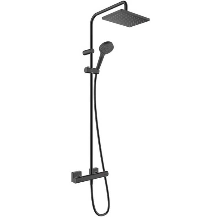 Душевая стойка Hansgrohe Vernis Shape 26427670 черный