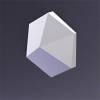 Дизайнерская панель Artpole E-0204 CUBE-Ex1 PLATINUM ГЛЯНЕЦ 17.3x3.5x20