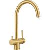 Смеситель для кухни Milacio Ultra MCU.554.GD брашированное золото