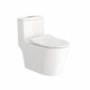 Унитаз-моноблок Teymi Solli T41101 безободковый, с сиденьем микролифт, белый фото 6
