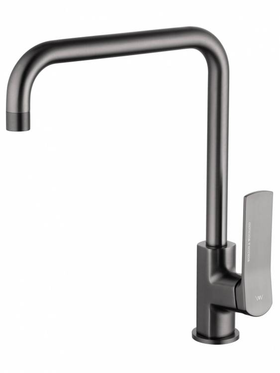 Смеситель для кухни Wonzon & Woghand WW-L1006-BGG темный графит