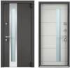 Входная стальная дверь Torex SNEGIR PRO-C MP 961423 Колоре гриджио/ПВХ Ферро 2000x880