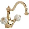 Смеситель для раковины Migliore Olivia 19032 золотой
