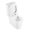 Унитаз-компакт BelBagno Prado BB10150CP/BB10150SC безободковый Белый фото 3