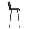 Стул барный Tetchair Bari 24908 черный, экокожа фото 2