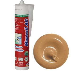 Герметик Mapei Mapesil AC 135 золотой песок, 310 мл