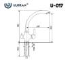 Смеситель для кухни Ulgran Classic U-017-344 фото 3