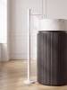 Смеситель для раковины AltroBagno Биланча (Bilancia) 010306 MW напольный, белый матовый фото 2