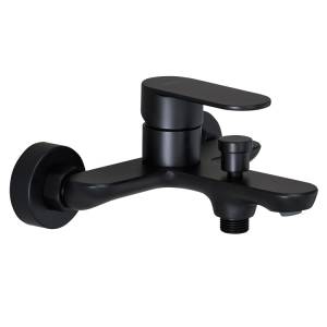 Смеситель для ванны Splendy Rest RE203N2K215BM на 2 потребителя, черный матовый