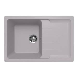 Кухонная мойка Ulgran Quartz Gerda 780-04 платина