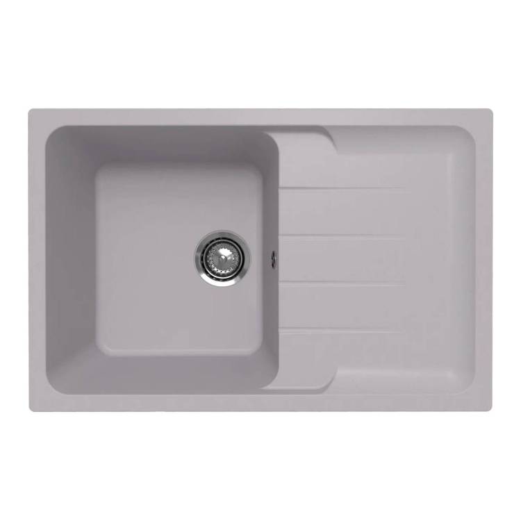 Кухонная мойка Ulgran Quartz Gerda 780-04 платина
