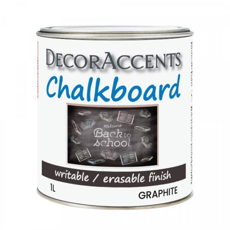 Краска с эффектом грифельной доски DecorAccents Chalkboard Tint Base/Колеровочная база 1 л