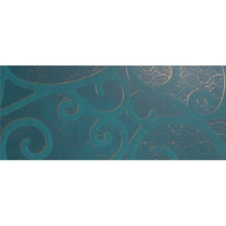 Декор Italgraniti Creta D Wall CD06DB Aqua Boucle Oro 30.5x72.5
