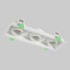 Светильник встраиваемый Crystal Lux CLT 069C3 WH фото 3