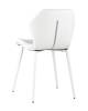 Набор из 4 стульев Stool Group Эдвин AV 407-201-02(P) X4 белый фото 6