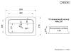 Раковина Cerutti Spa CR0061 белая, 53x37 фото 4