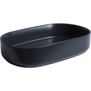 Раковина Allen Brau Fantasy 4.11022.31 Oval 55 см, черная матовая