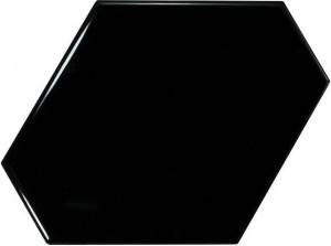 Керамическая плитка EQUIPE Scale 23833 Benzene BLACK 10.8x12.4