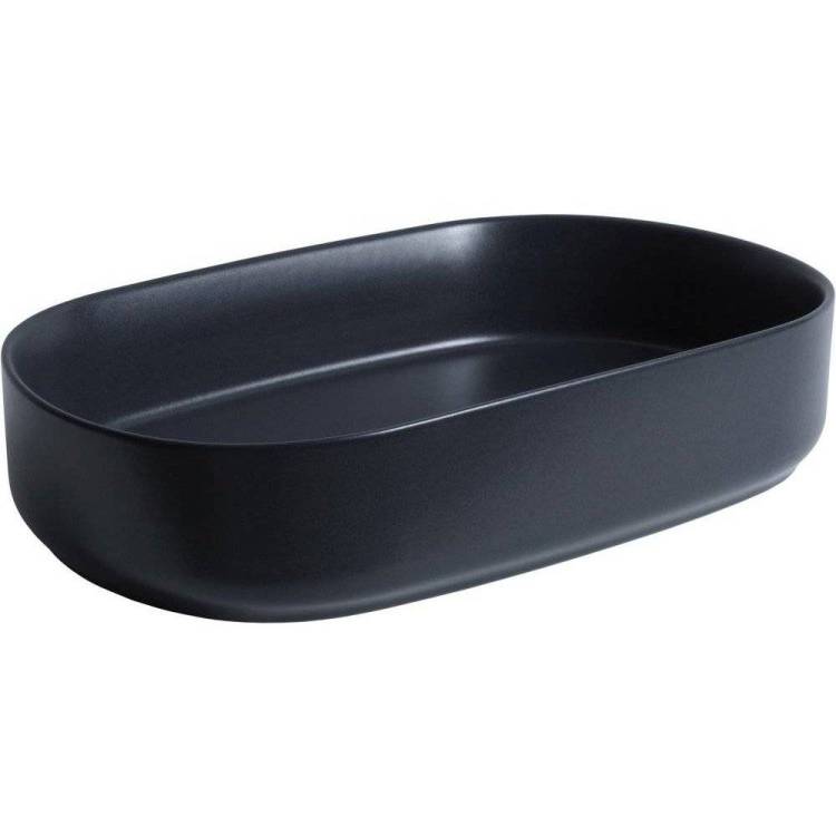 Раковина Allen Brau Fantasy 4.11022.31 Oval 55 см, черная матовая