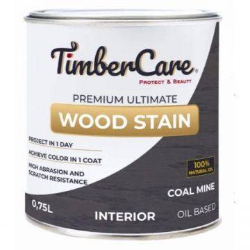 Тонирующее масло TimberCare Wood Stain Угольная шахта/Coal mine 0.75 л