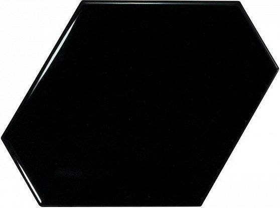 Керамическая плитка EQUIPE Scale 23833 Benzene BLACK 10.8x12.4