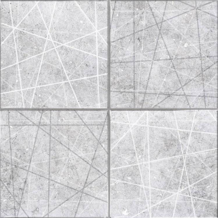 Декор Керамин Авалон 1Д светло-серый 50x50