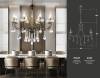 Подвесная люстра Ambrella light Traditional TR4953 фото 3