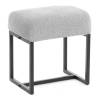 Пуф Tetchair Charli lux 25118 VT shape silver, велюр, букле