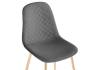 Стул Woodville Dabl 15324 dark gray / gold фото 5