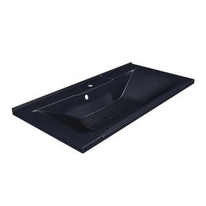 Раковина Uperwood Elen 291120426 черный металл, 89.6x44.5
