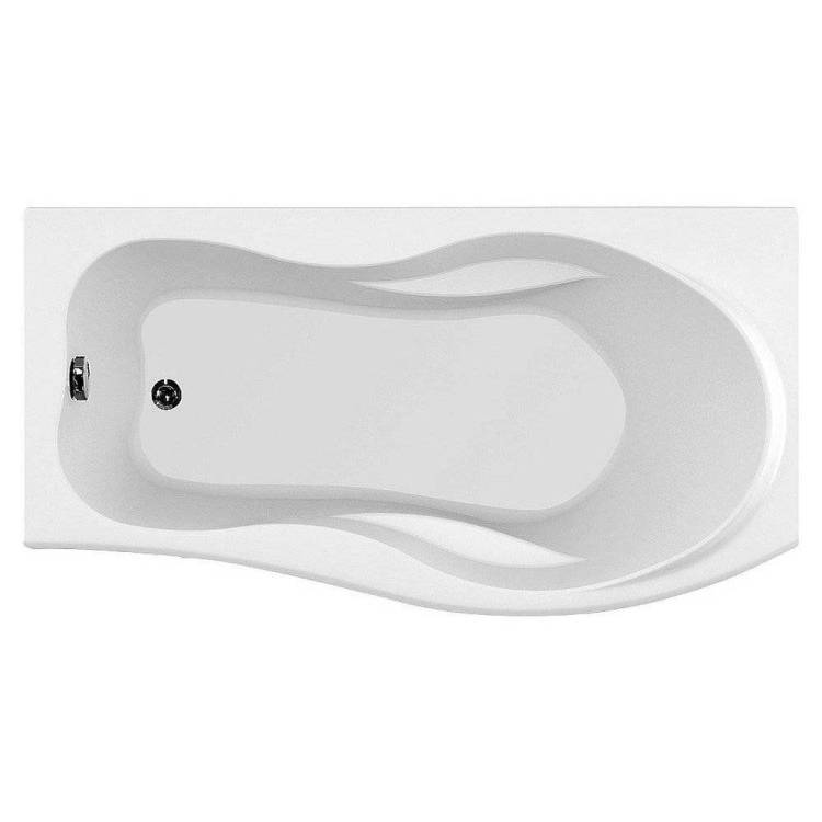 Акриловая ванна Aquanet Borneo 205284 170x90 правая, с каркасом