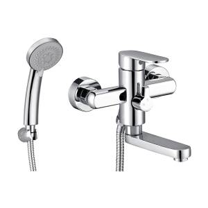 Смеситель для ванны G.lauf Nob NOB3-A128 хром