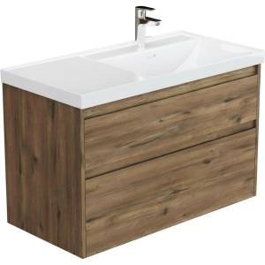 Тумба с раковиной Aquanet Nova Lite 2.0 90 R 365928 Дуб рустикальный