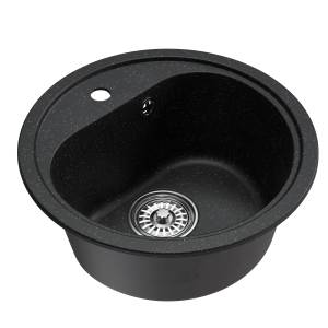 Мойка кухонная Mixline 551809 44x44 черный
