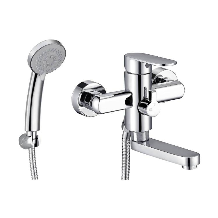 Смеситель для ванны G.lauf Nob NOB3-A128 хром