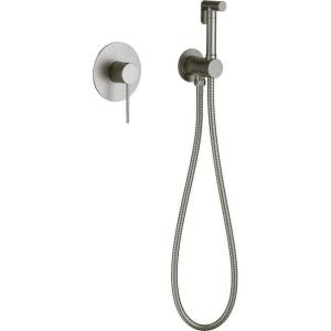 Гигиенический душ Timo Saona 2389/18SM черное золото, со смесителем, с внутренней частью