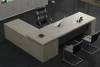 Керамогранит Ennface Slab ENFBD3002GL80300 Granite White Glossy 80x300х15 фото 15
