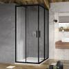 Душевой уголок Ravak Blix Slim X1LM40300Z1 черный фото 2