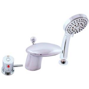 Смеситель Rav Slezak Termo DT271.5S термостатический, на борт ванны, хром