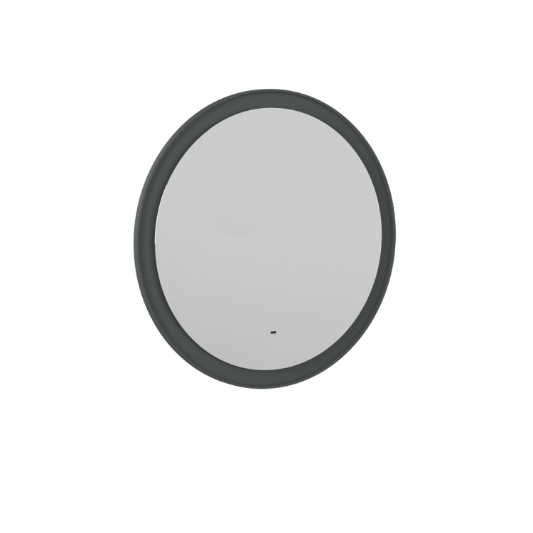Зеркало Briz Прато 240 01-49080-00 00 ГР 80x80, темно-серый матовый